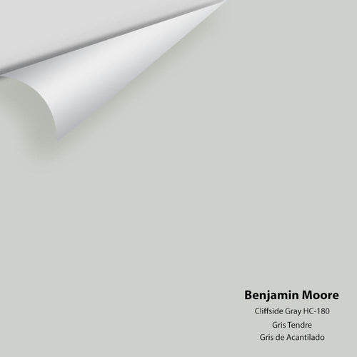 Benjamin Moore - Cliffside Gray HC-180 Peel & Stick Color Sample