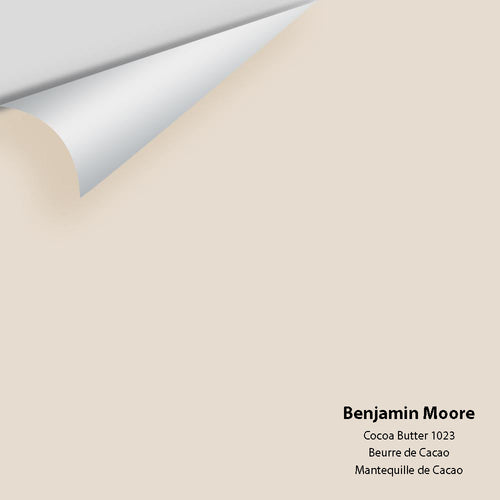 Benjamin Moore - Cocoa Butter 1023 Peel & Stick Color Sample