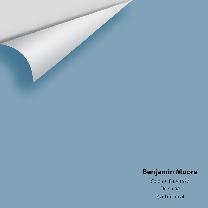 Benjamin Moore - Colonial Blue 1677 Peel & Stick Color Sample