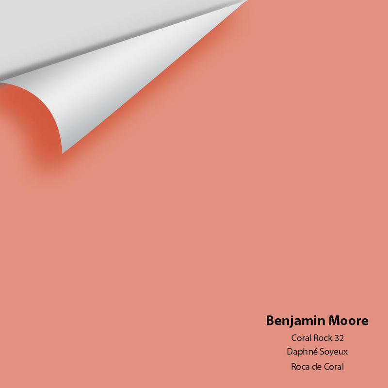 Benjamin Moore - Coral Rock 32 Peel & Stick Color Sample