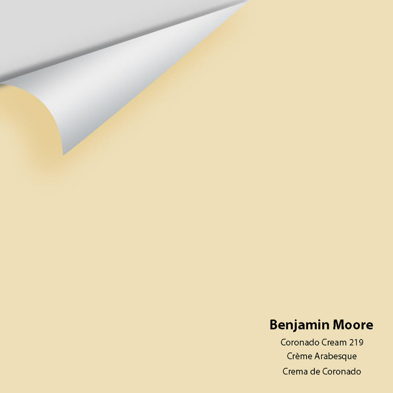 Benjamin Moore - Coronado Cream 219 Peel & Stick Color Sample