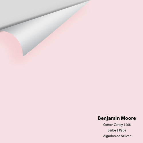 Benjamin Moore - Cotton Candy 1268 Peel & Stick Color Sample