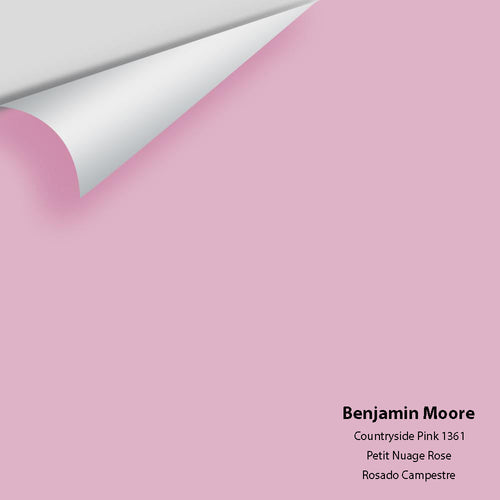 Benjamin Moore - Countryside Pink 1361 Peel & Stick Color Sample