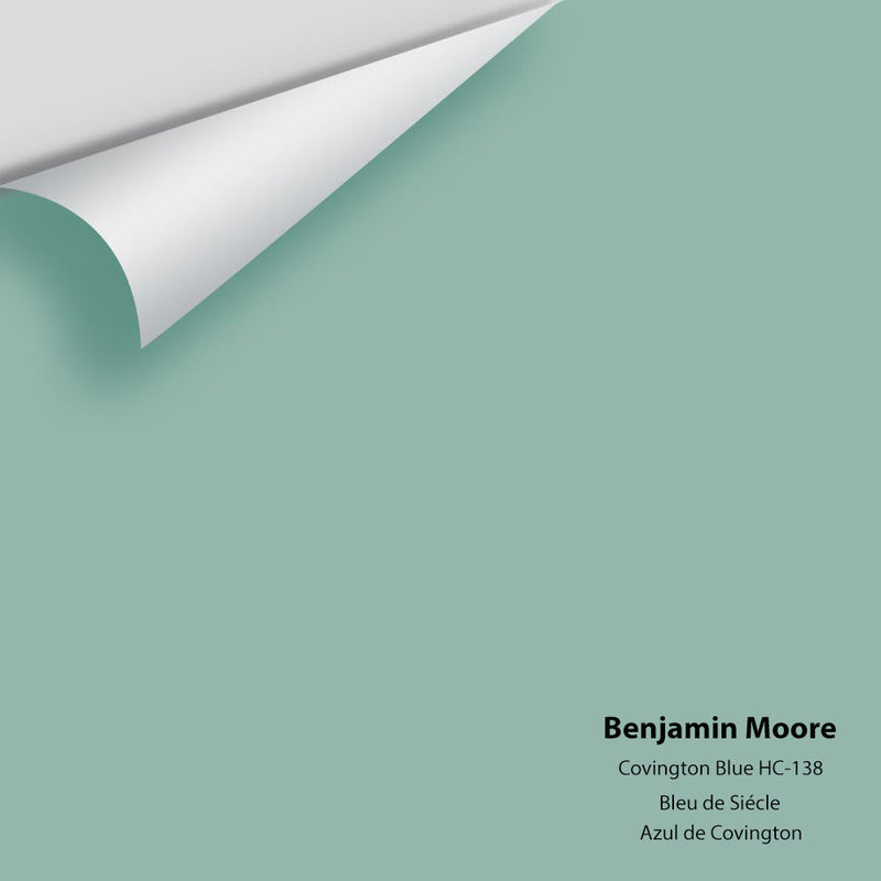 Benjamin Moore - Covington Blue HC-138 Peel & Stick Color Sample