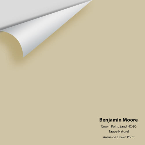 Benjamin Moore - Crown Point Sand HC-90 Peel & Stick Color Sample