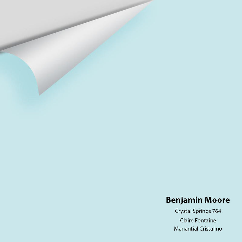 Benjamin Moore - Crystal Springs 764 Peel & Stick Color Sample