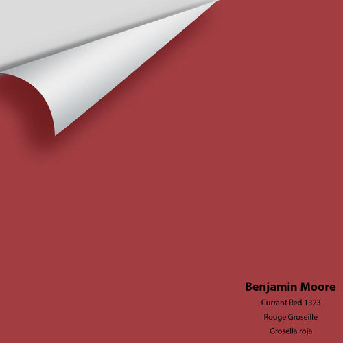 Benjamin Moore - Currant Red 1323 Peel & Stick Color Sample