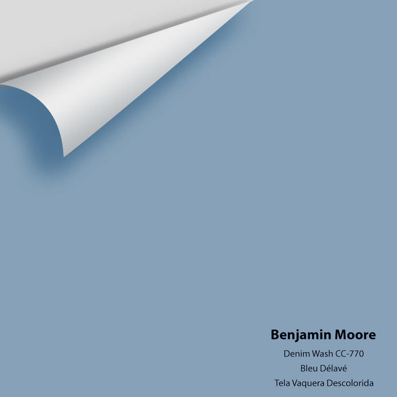 Benjamin Moore - Denim Wash 838/CC-770 Peel & Stick Color Sample