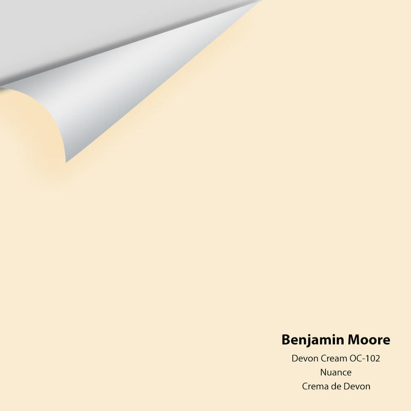 Benjamin Moore - Devon Cream 914/OC-102 Peel & Stick Color Sample