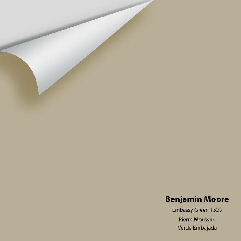 Benjamin Moore - Embassy Green 1523 Peel & Stick Color Sample