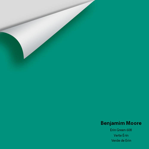 Benjamin Moore - Erin Green 608 Peel & Stick Color Sample
