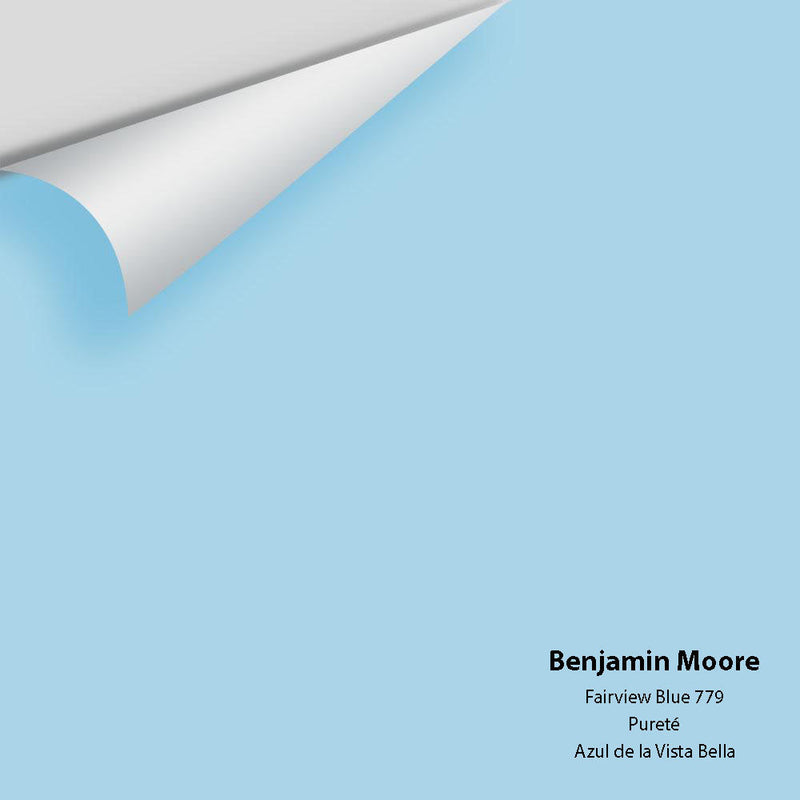 Benjamin Moore - Fairview Blue 779 Peel & Stick Color Sample