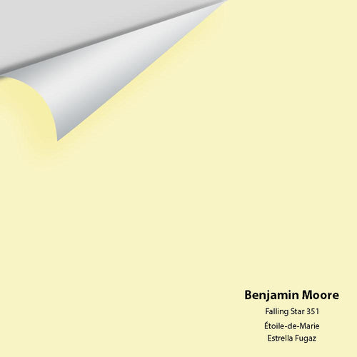 Benjamin Moore - Falling Star 351 Peel & Stick Color Sample