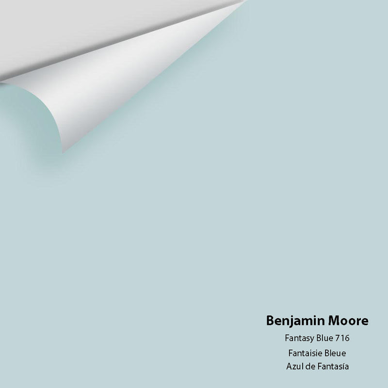 Benjamin Moore - Fantasy Blue 716 Peel & Stick Color Sample