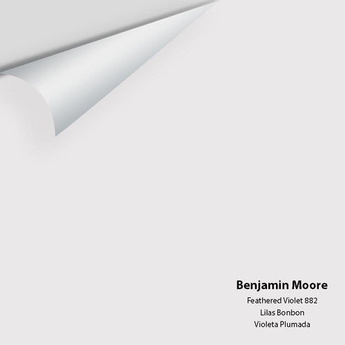 Benjamin Moore - Feathered Violet 882 Peel & Stick Color Sample