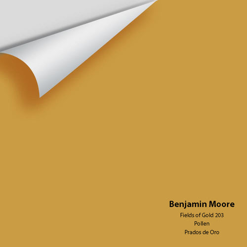 Benjamin Moore - Fields Of Gold 203 Peel & Stick Color Sample