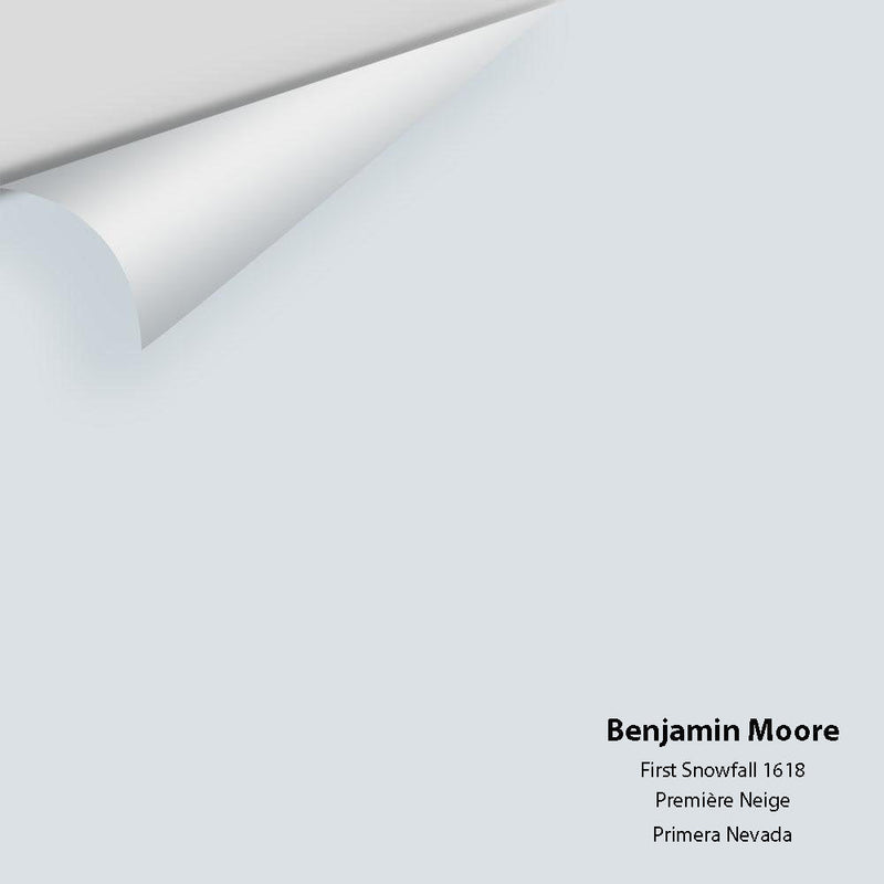 Benjamin Moore - First Snowfall 1618 Peel & Stick Color Sample