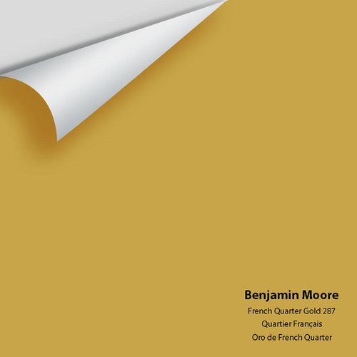 Benjamin Moore - French Quarter Gold 287 Peel & Stick Color Sample