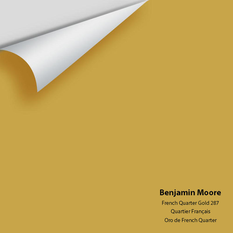 Benjamin Moore - French Quarter Gold 287 Peel & Stick Color Sample