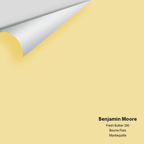 Benjamin Moore - Fresh Butter 290 Peel & Stick Color Sample
