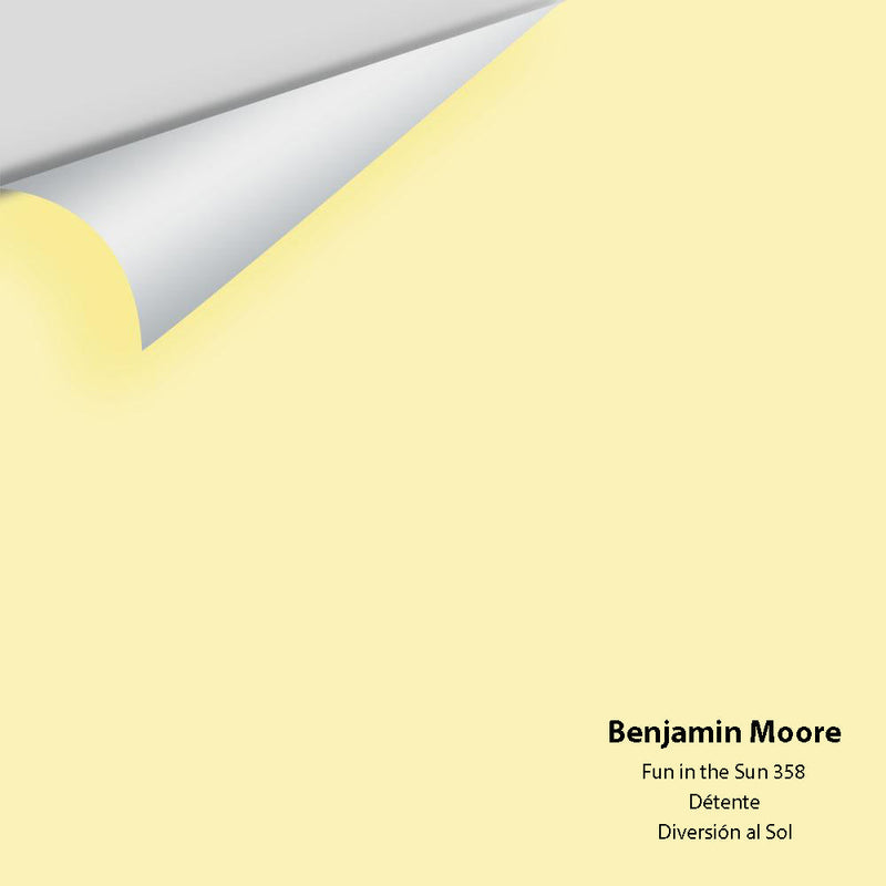 Benjamin Moore - Fun In The Sun 358 Peel & Stick Color Sample