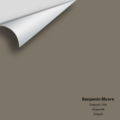 Benjamin Moore - Gargoyle 1546 Peel & Stick Color Sample