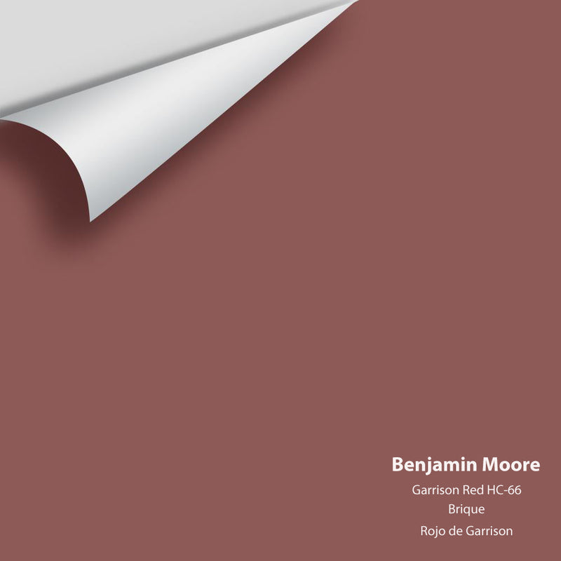 Benjamin Moore - Garrison Red HC-66 Peel & Stick Color Sample