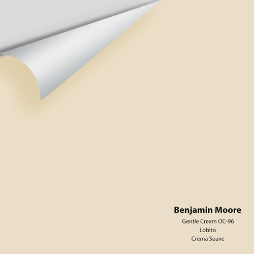 Benjamin Moore - Gentle Cream OC-96 Peel & Stick Color Sample