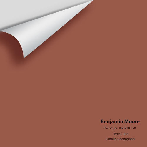 Benjamin Moore - Georgian Brick HC-50 Peel & Stick Color Sample