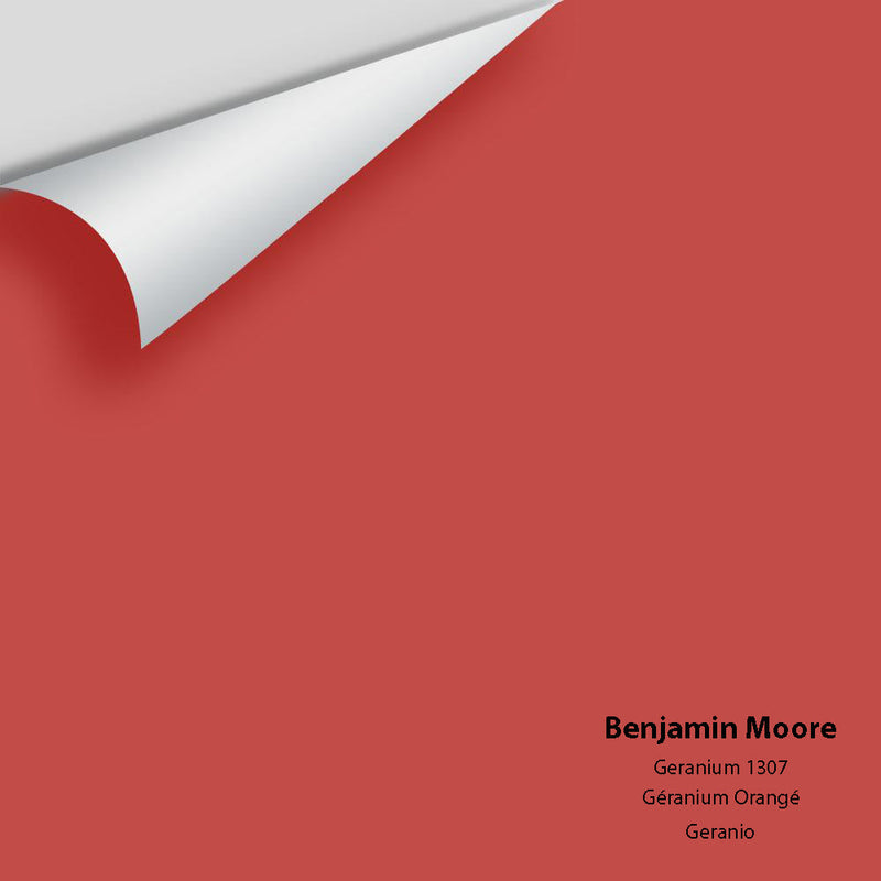 Benjamin Moore - Geranium 1307 Peel & Stick Color Sample