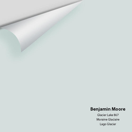 Benjamin Moore - Glacier Lake 867 Peel & Stick Color Sample