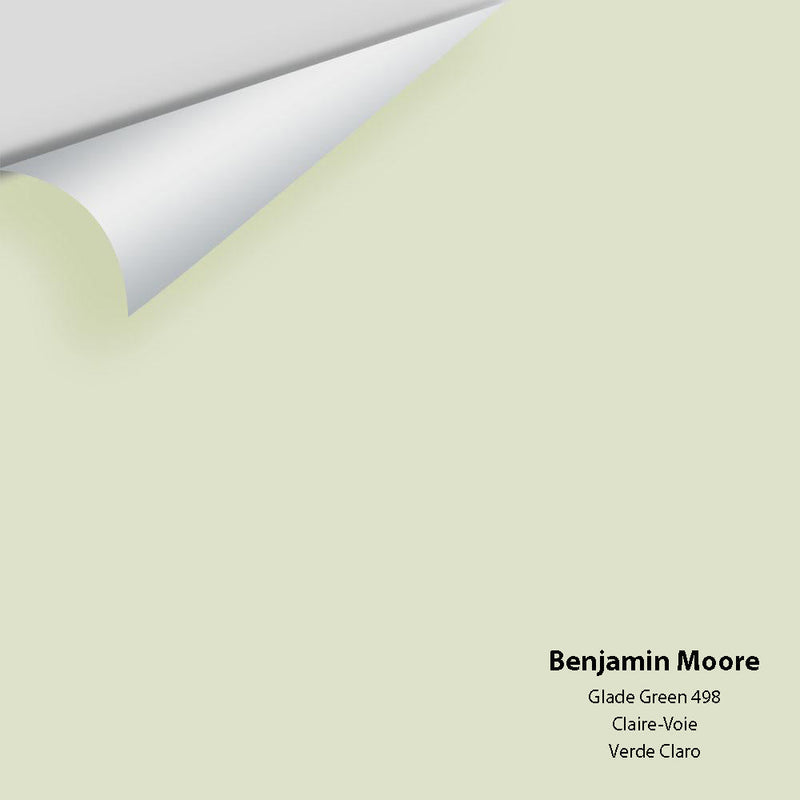 Benjamin Moore - Glade Green 498 Peel & Stick Color Sample