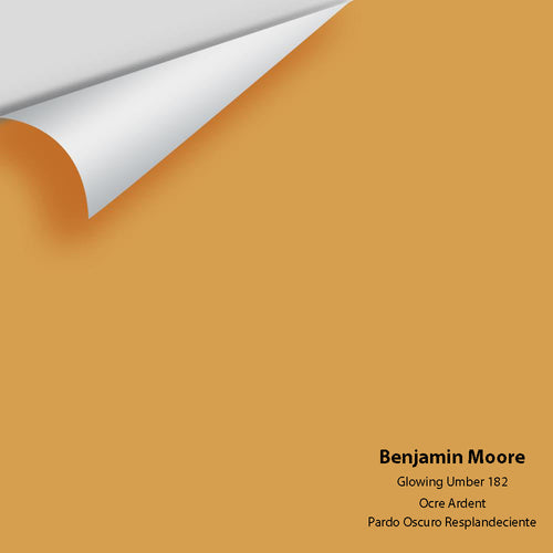 Benjamin Moore - Glowing Umber 182 Peel & Stick Color Sample