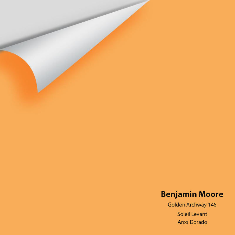 Benjamin Moore - Golden Archway 146 Peel & Stick Color Sample