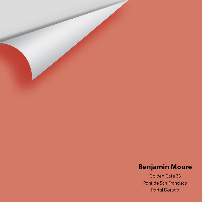 Benjamin Moore - Golden Gate 33 Peel & Stick Color Sample