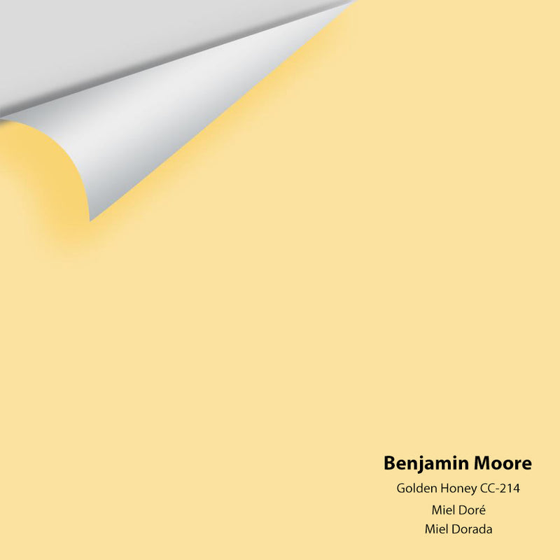 Benjamin Moore - Golden Honey 297/CC-214 Peel & Stick Color Sample