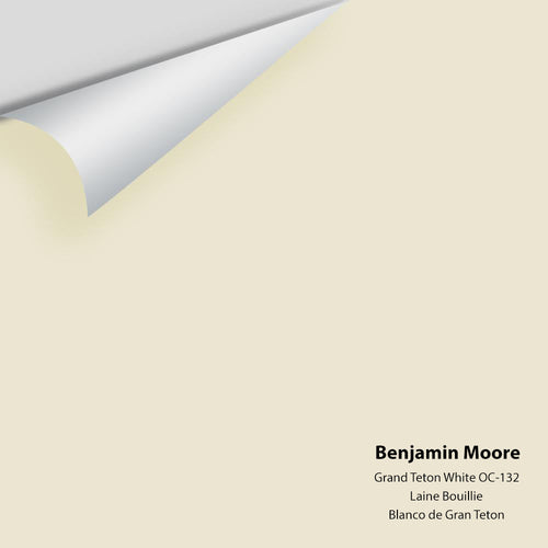 Benjamin Moore - Grand Teton White OC-132 Peel & Stick Color Sample