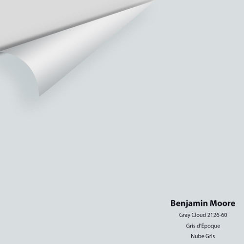 Benjamin Moore - Gray Cloud 2126-60 Peel & Stick Color Sample