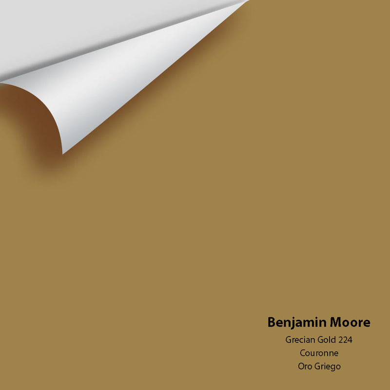 Benjamin Moore - Grecian Gold 224 Peel & Stick Color Sample