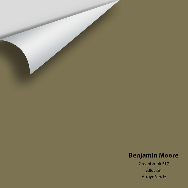 Benjamin Moore - Greenbrook 517 Peel & Stick Color Sample
