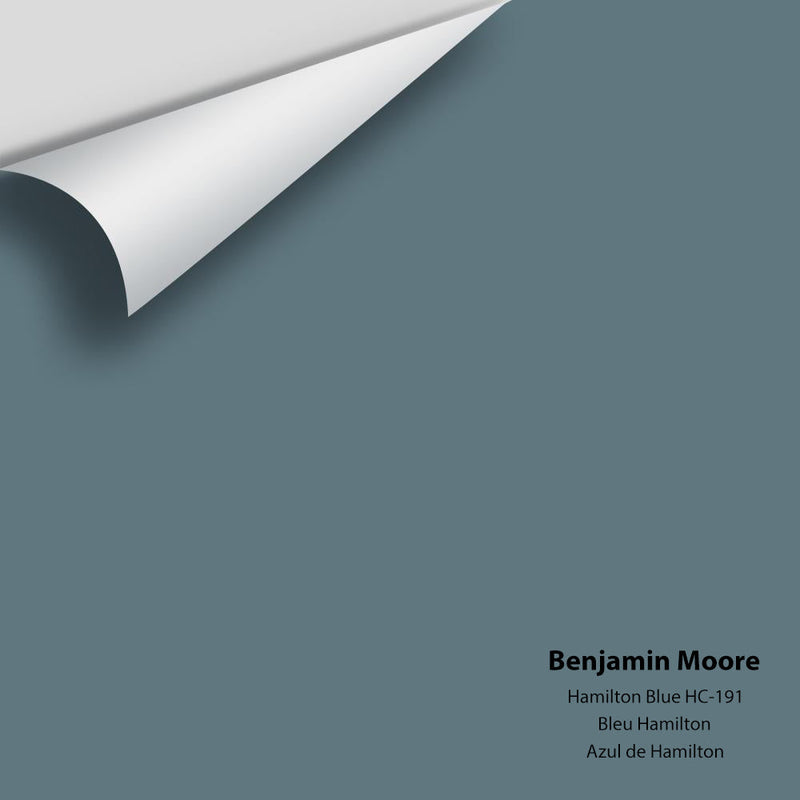 Benjamin Moore - Hamilton Blue HC-191 Peel & Stick Color Sample