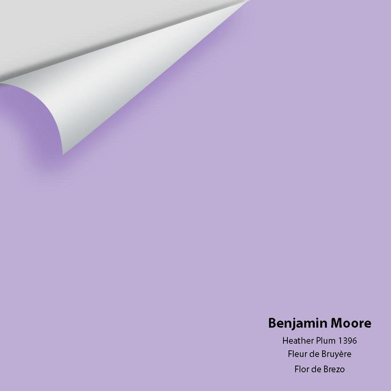Benjamin Moore - Heather Plum 1396 Peel & Stick Color Sample