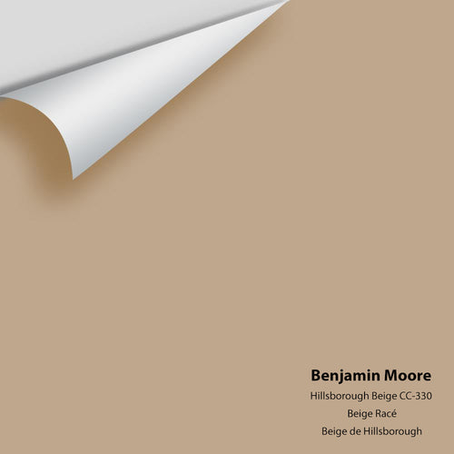 Benjamin Moore - Hillsborough Beige 1033/CC-330 Peel & Stick Color Sample