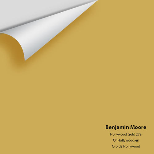Benjamin Moore - Hollywood Gold 279 Peel & Stick Color Sample