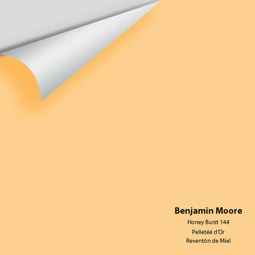 Benjamin Moore - Honey Burst 144 Peel & Stick Color Sample