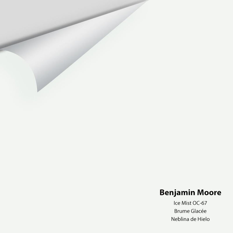 Benjamin Moore - Ice Mist 2123-70/OC-67 Peel & Stick Color Sample