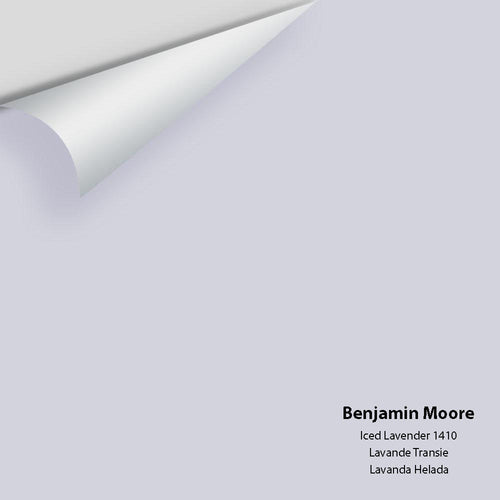 Benjamin Moore - Iced Lavender 1410 Peel & Stick Color Sample