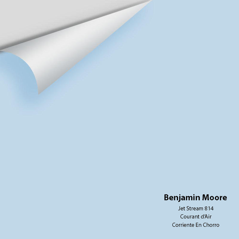 Benjamin Moore - Jet Stream 814 Peel & Stick Color Sample