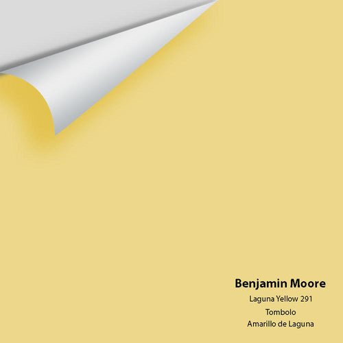Benjamin Moore - Laguna Yellow 291 Peel & Stick Color Sample