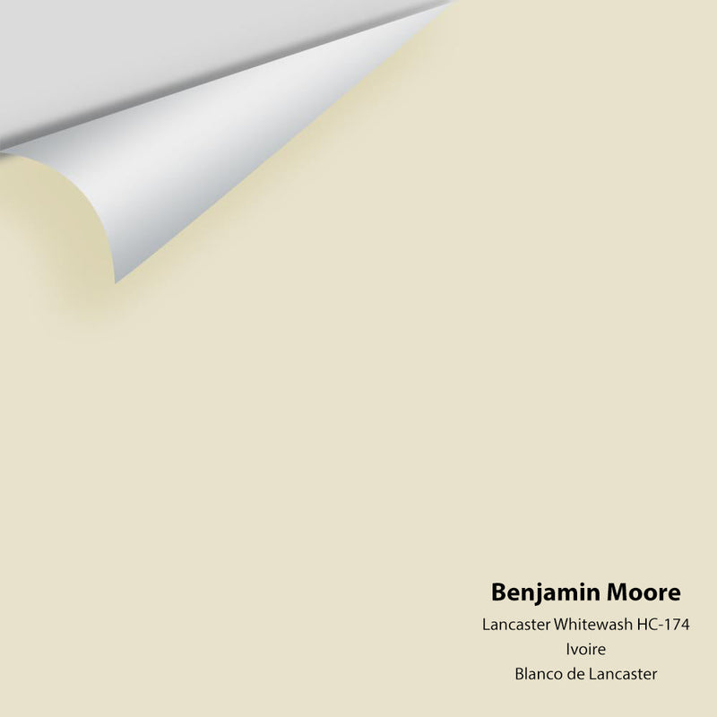 Benjamin Moore - Lancaster Whitewash HC-174 Peel & Stick Color Sample